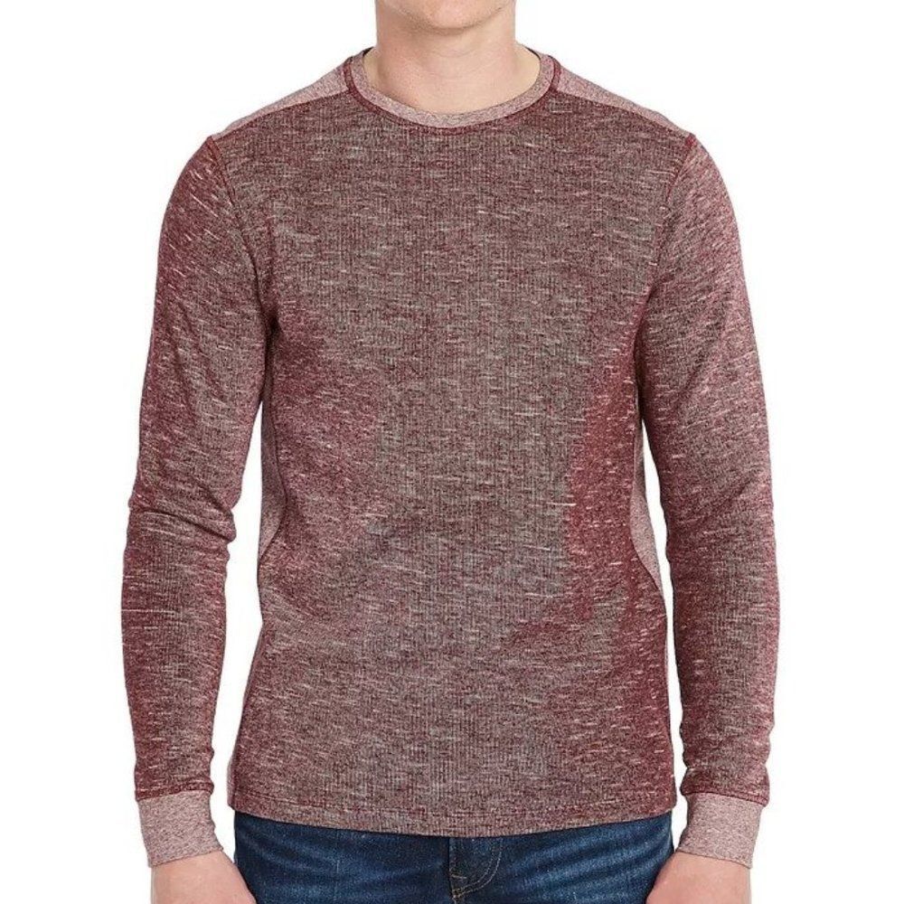 Buffalo David Bitton Men's Katana Shoulder Detail Pullover Sweater